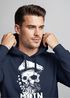 Hoodie Herren Moin Kapitän Totenkopf Anker Bart Hamburg Print Männer Fashion Streetstyle Neverless®preview