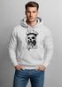 Hoodie Herren Moin Kapitän Totenkopf Anker Bart Hamburg Print Männer Fashion Streetstyle Neverless®preview