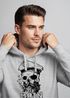 Hoodie Herren Moin Kapitän Totenkopf Anker Bart Hamburg Print Männer Fashion Streetstyle Neverless®preview
