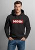 Hoodie Herren Moin norddeutsch Morgen Anker Kapuzen-Pullover Print Männer Fashion Streetstyle Neverless®preview