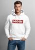 Hoodie Herren Moin norddeutsch Morgen Anker Kapuzen-Pullover Print Männer Fashion Streetstyle Neverless®preview