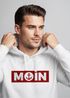 Hoodie Herren Moin norddeutsch Morgen Anker Kapuzen-Pullover Print Männer Fashion Streetstyle Neverless®preview