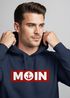 Hoodie Herren Moin norddeutsch Morgen Anker Kapuzen-Pullover Print Männer Fashion Streetstyle Neverless®preview