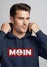 Hoodie Herren Moin norddeutsch Morgen Anker Kapuzen-Pullover Print Männer Fashion Streetstyle Neverless®preview