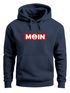 Hoodie Herren Moin norddeutsch Morgen Anker Kapuzen-Pullover Print Männer Fashion Streetstyle Neverless®preview