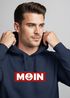 Hoodie Herren Moin norddeutsch Morgen Anker Kapuzen-Pullover Print Männer Fashion Streetstyle Neverless®preview