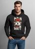 Hoodie Herren Moin Otter Watt Nordsee Design Print Maritime Streetwear Norddeutscher Humor Fashion Streetstyle Neverless®preview