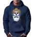 Hoodie Herren Moin Skull Windrose Kompass Totenkopf Frontprint Männer Fashion Streetstyle Neverless®preview