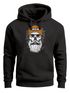 Hoodie Herren Moin Skull Windrose Kompass Totenkopf Frontprint Männer Fashion Streetstyle Neverless®preview