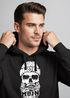 Hoodie Herren Moin Totenkopf Anker Skull Kapuzen-Pullover Männer Neverless®preview