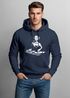 Hoodie Herren Mona Lisa Techno Festival DJ Electronic Music Rave Fashion Streetstyle Neverless®preview