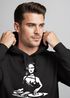 Hoodie Herren Mona Lisa Techno Festival DJ Electronic Music Rave Fashion Streetstyle Neverless®preview