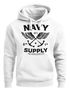 Hoodie Herren Motiv Maritim Nautical Design Schriftzug Navy Supply Anker mit Flügeln Kapuzen-Pullover Männer Neverless®preview