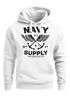 Hoodie Herren Motiv Maritim Nautical Design Schriftzug Navy Supply Anker mit Flügeln Kapuzen-Pullover Männer Neverless®preview