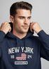 Hoodie Herren New York Brooklyn Print USA Flagge Kapuzenpulli Männer Fashion Streetstyle Neverless®preview
