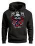 Hoodie Herren North Wikinger Norwegen Skull Totenkopf Print Kapuzen-Pullover Männer Fashion Streetstyle Neverless®preview