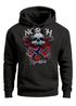 Hoodie Herren North Wikinger Norwegen Skull Totenkopf Print Kapuzen-Pullover Männer Fashion Streetstyle Neverless®preview