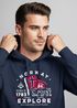 Hoodie Herren Norway Explore norwegische Flagge Norwegen Kapuzen-Pullover Männer Neverless®preview