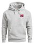 Hoodie Herren Norway Flag Kapuzensweatshirt Norwegen Flagge Scandinavian Outdoor Style Nordic Streetwear Neverless®preview