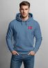 Hoodie Herren Norway Flag Kapuzensweatshirt Norwegen Flagge Scandinavian Outdoor Style Nordic Streetwear Neverless®preview