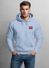 Hoodie Herren Norway Flag Kapuzensweatshirt Norwegen Flagge Scandinavian Outdoor Style Nordic Streetwear Neverless®preview