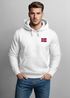 Hoodie Herren Norway Flag Kapuzensweatshirt Norwegen Flagge Scandinavian Outdoor Style Nordic Streetwear Neverless®preview
