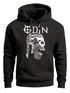 Hoodie Herren Odin Totenkopf Bart Nordische Mythologie Print Aufdruck Kapuzen-Pullover Männer Fashion Streetstyle Neverless®preview