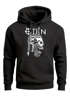 Hoodie Herren Odin Totenkopf Bart Nordische Mythologie Print Aufdruck Kapuzen-Pullover Männer Fashion Streetstyle Neverless®preview