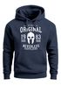 Hoodie Herren Original Gladiator Sparta Helm Athletic Vintage Kapuzen-Pullover Männer Neverless®preview