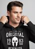 Hoodie Herren Original Gladiator Sparta Helm Athletic Vintage Kapuzen-Pullover Männer Neverless®preview
