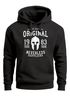 Hoodie Herren Original Gladiator Sparta Helm Athletic Vintage Kapuzen-Pullover Männer Neverless®preview