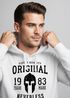 Hoodie Herren Original Gladiator Sparta Helm Athletic Vintage Kapuzen-Pullover Männer Neverless®preview