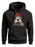 Hoodie Herren Otter Print Comic Illustration Kunstdruck Kapuzen-Pullover Männer Fashion Streetstyle Neverless®preview