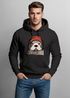Hoodie Herren Otter Print Comic Illustration Kunstdruck Kapuzen-Pullover Männer Fashion Streetstyle Neverless®preview