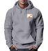 Hoodie Herren Outdoor Adventure Kapuzenpulli Brustlogo Natur Berge Wandern Fashion Neverless®preview