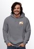 Hoodie Herren Outdoor Adventure Kapuzenpulli Brustlogo Natur Berge Wandern Fashion Neverless®preview