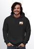 Hoodie Herren Outdoor Adventure Kapuzenpulli Brustlogo Natur Berge Wandern Fashion Neverless®preview