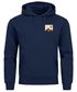 Hoodie Herren Outdoor Adventure Kapuzenpulli Brustlogo Natur Berge Wandern Fashion Neverless®preview