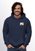 Hoodie Herren Outdoor Adventure Kapuzenpulli Brustlogo Natur Berge Wandern Fashion Neverless®preview