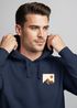 Hoodie Herren Outdoor Adventure Kapuzenpulli Brustlogo Natur Berge Wandern Fashion Neverless®preview