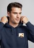 Hoodie Herren Outdoor Adventure Kapuzenpulli Brustlogo Natur Berge Wandern Fashion Neverless®preview
