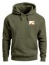 Hoodie Herren Outdoor Adventure Kapuzenpulli Brustlogo Natur Berge Wandern Fashion Neverless®preview