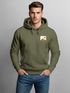Hoodie Herren Outdoor Adventure Kapuzenpulli Brustlogo Natur Berge Wandern Fashion Neverless®preview