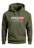 Hoodie Herren Outdoor Berge Wandern Naturliebhaber Expedition Northlane Aufschrift Männer Printshirt Fashion Streetstyle Neverless®preview