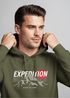 Hoodie Herren Outdoor Berge Wandern Naturliebhaber Expedition Northlane Aufschrift Männer Printshirt Fashion Streetstyle Neverless®preview