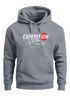 Hoodie Herren Outdoor Berge Wandern Naturliebhaber Expedition Northlane Aufschrift Männer Printshirt Fashion Streetstyle Neverless®preview