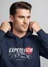 Hoodie Herren Outdoor Berge Wandern Naturliebhaber Expedition Northlane Aufschrift Männer Printshirt Fashion Streetstyle Neverless®preview