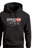 Hoodie Herren Outdoor Berge Wandern Naturliebhaber Expedition Northlane Aufschrift Männer Printshirt Fashion Streetstyle Neverless®preview