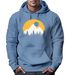 Hoodie Herren Outdoor Print Natural Badge Logo Wandern Kapuzenpulli Fashion Neverless®preview