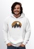 Hoodie Herren Outdoor Print Natural Badge Logo Wandern Kapuzenpulli Fashion Neverless®preview